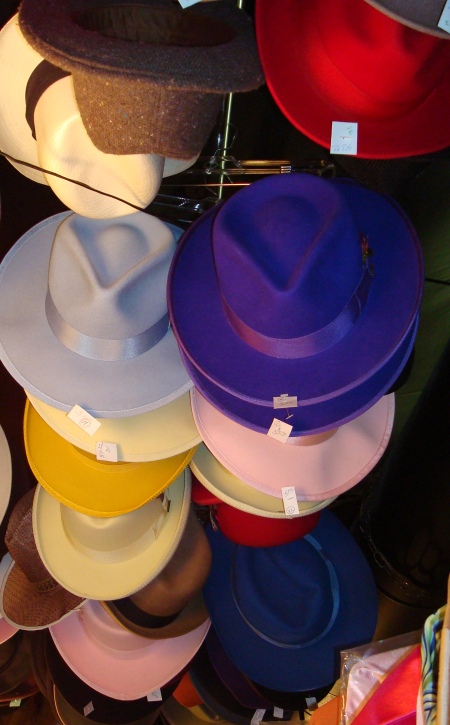 1920's Mens Hats, Derbies, Fedoras, Godfathers etc.