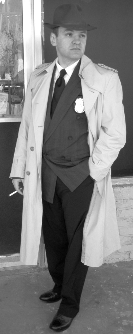 Detective Purvis, Detective Costume, Detective Costume Dallas, Detective Coat, Detective Coat Dallas, Detective Trench Coat, Detective Trench Coat Dallas, Detective Hat, Detective Hat Dallas, Noir Detective, Noir Detective Dallas, Noir Detective Outfit, Noir Detective Outfit Dallas, 